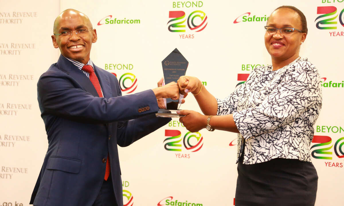 Safaricom Awarded as Top Taxpayer by the Kenya Revenue Authority