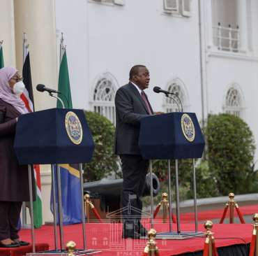 Tanzania and Kenya president