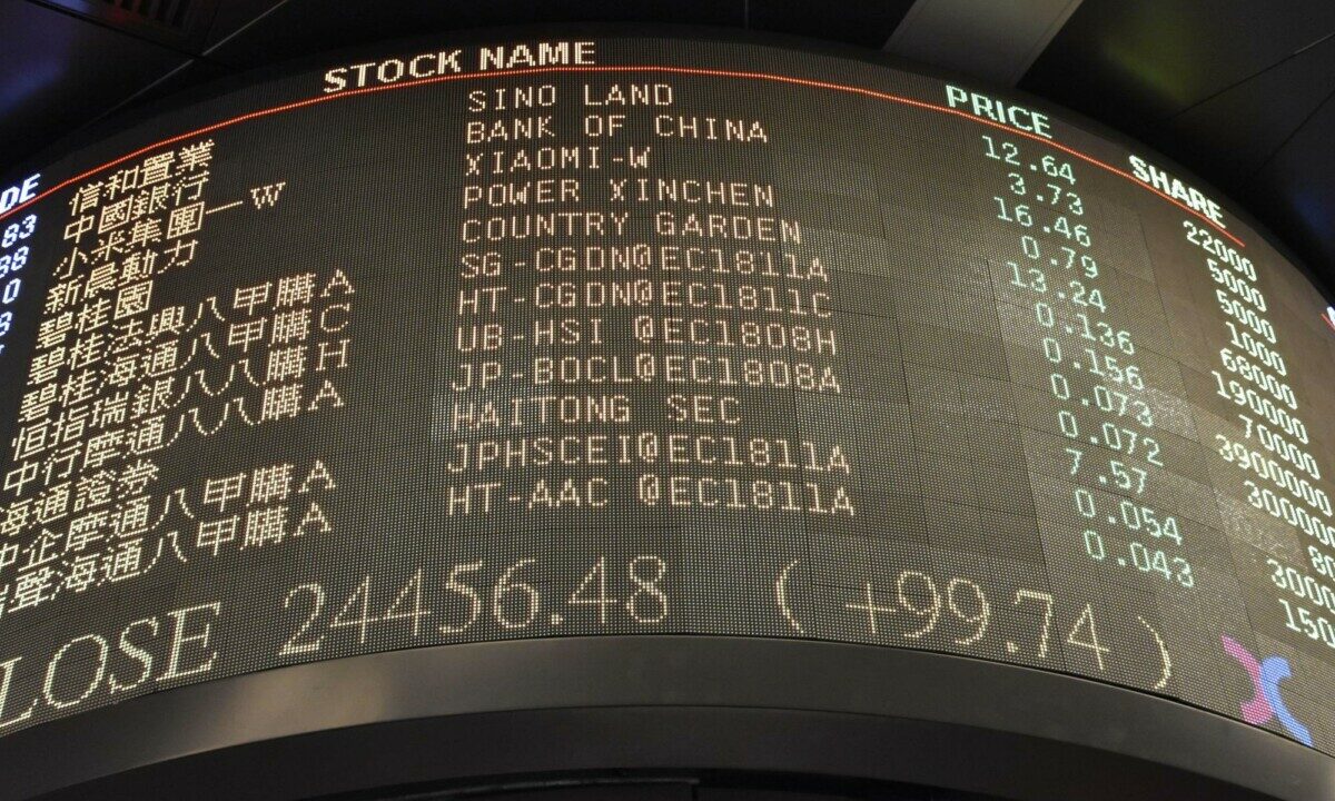 Asia -Pacific Stocks Mixed; Hang Seng Index Rebounds 1.03% in Hong Kong