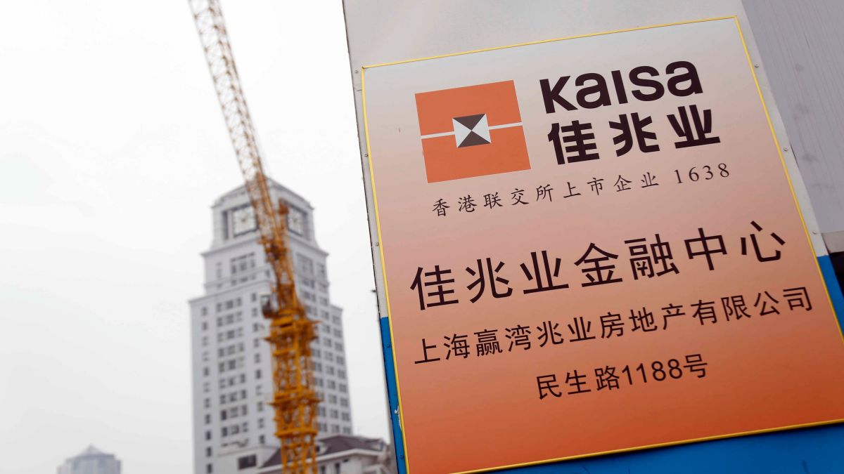 China Property Fears Resurge as Kaisa Group Misses on Interest Payment, Plunges 15%