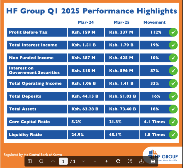 HF Group Plc - 1Q2025